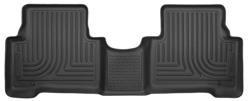Husky Liners 13-15 Hyundai Sante Fe Sport/Sport 2.0T WeatherBeater 2do asiento negro revestimientos de piso