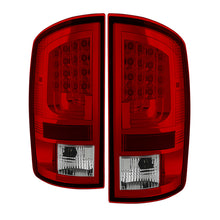 Cargar imagen en el visor de la galería, Spyder Dodge Ram 07-08 1500 Version 2 LED Tail Lights - Red Clear ALT-YD-DRAM06V2-LED-RC