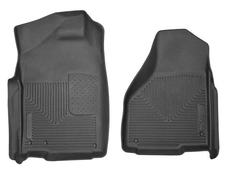 Husky Liners 09-14 Dodge Ram/Ram Quad Cab X-Act Contour Negro Revestimientos de piso delantero