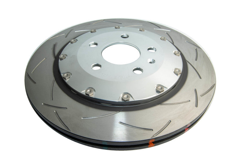 DBA 2016 Audi RS5 (con rotores de hierro ondulado) Rotor ranurado trasero convertible serie 5000 con sombrero plateado