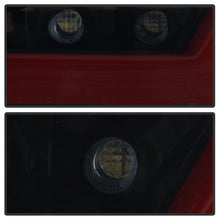 Cargar imagen en el visor de la galería, Spyder 15-16 Ford Mustang LED Reverse Lights - Black Smoke w/ Red Bar (ALT-YD-FM15RED-REV-BSM)