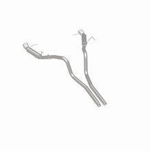 Cargar imagen en el visor de la galería, Magnaflow 2014 Ford Mustang V6 3.7L Comp Series Dual Split Rear Polished Stainless C/B Perf Exhaust