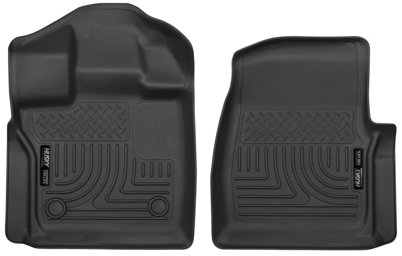 Husky Liners15-23 Ford F-150 Standard Cab X-Act Contour Revestimientos de piso negros