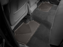 Cargar imagen en el visor de la galería, WeatherTech 2014+ Chevrolet Silverado Rear Rubber Mats - Cocoa