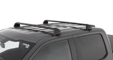 Cargar imagen en el visor de la galería, Rhino-Rack 04-08 Ford F150 Supercrew Vortex ROC25 Flush 2 Bar Roof Rack - Black