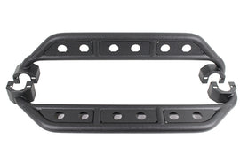 Fishbone Offroad 07-18 Jeep Wrangler JK Escalones laterales de acero de 4 puertas - Pintura en polvo texturizada negra