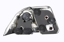 Cargar imagen en el visor de la galería, ANZO 2001-2004 Honda Civic luces traseras negras