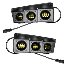 Cargar imagen en el visor de la galería, ORACLE Lighting 21-22 Ford Bronco Triple LED Fog Light Kit for Steel Bumper - Yellow SEE WARRANTY