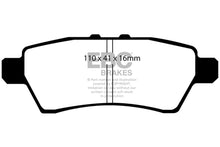 Cargar imagen en el visor de la galería, EBC 05-12 Nissan Pathfinder 4.0 Ultimax2 Rear Brake Pads