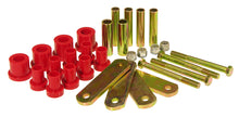 Cargar imagen en el visor de la galería, Prothane 65-69 Chrysler A Body HD Spring &amp; Shackles Bushings - Red