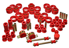 Energy Suspensión 95-97 Chevy Tahoe / GMC Denali 4WD Juego de bujes maestros Hyper-flex rojos