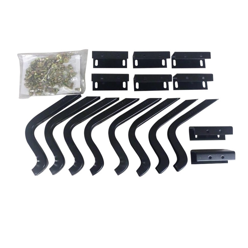 Westin 2002-2005 Ford/Mercury Explorer/Mountaineer 4dr (Excl Sport) Kit de montaje para estribo, color negro