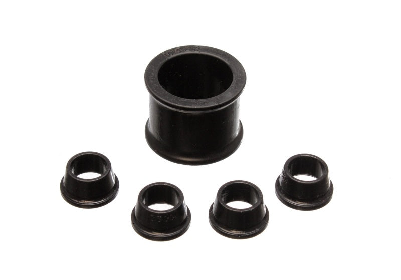 Energy Suspensión 88-91 Honda Civic/CRX Juego de bujes de cremallera de dirección asistida negra