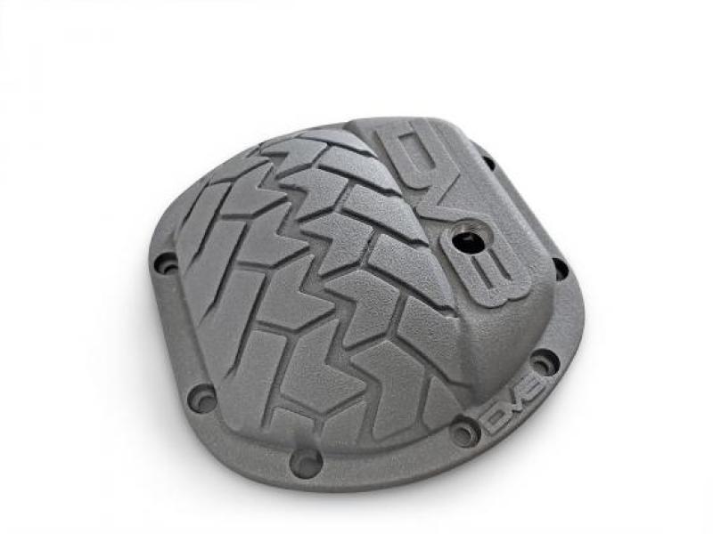 DV8 Offroad HD Dana 35 Cubierta de diferencial Recubrimiento en polvo gris hierro fundido