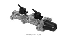 Cargar imagen en el visor de la galería, Wilwood Tandem Remote Master Cylinder - 1in Bore Ball Burnished