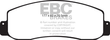 Cargar imagen en el visor de la galería, EBC 05-07 Ford F250 (inc Super Duty) 5.4 (2WD) Greenstuff Front Brake Pads