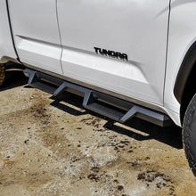 Cargar imagen en el visor de la galería, Westin/HDX 2022 Toyota Tundra Double Cab Drop Nerf Step Bars - Textured Black