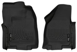 Husky Liners 2012.5 Ford SuperDuty/F-250/F-350 Regular Cab WeatherBeater Revestimientos de piso negros