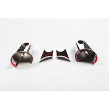 Cargar imagen en el visor de la galería, Rugged Ridge Mirror Arm Covers Chrome 07-18 Jeep Wrangler JK