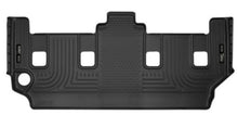 Cargar imagen en el visor de la galería, Husky Liners 08-16 Chrysler T&amp;C / 08-20 Grand Caravan Stow-N-Go X-act Revestimiento de piso para tercer asiento - BLK