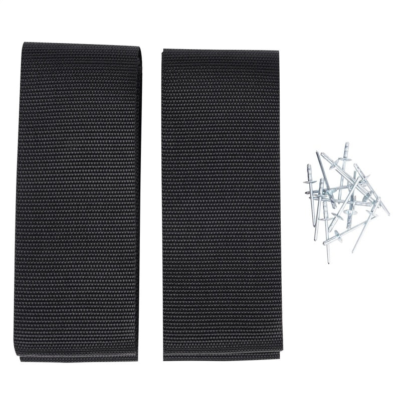 Omix Straps With Rivets Pair- 07-10 Jeep JKU 4Dr