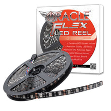 Cargar imagen en el visor de la galería, Oracle Exterior Black Flex LED Spool - White SEE WARRANTY