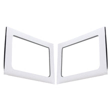 Cargar imagen en el visor de la galería, DEI 11-18 Jeep Wrangler JK 4 puertas Boom Mat embellecedor de ventana lateral trasera - 2 piezas - Blanco