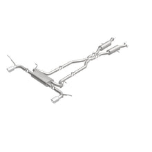 Cargar imagen en el visor de la galería, MagnaFlow Cat-Back SS 2.5 pulgadas, parte trasera doble dividida, punta negra de 4 pulgadas 11-16 Jeep Grand Cherokee 5.7L V8/3.6L V6