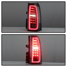 Cargar imagen en el visor de la galería, Spyder Chevy Tahoe / Suburban 15-17 Light Bar LED Tail Lights - Black (ALT-YD-CTA15-LED-BK)
