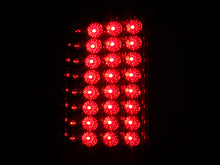 Cargar imagen en el visor de la galería, ANZO 2008-2015 Ford F-250 luces traseras LED rojo/transparente