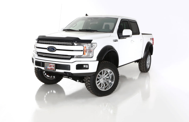 Bushwacker 18-19 Ford F-150 DRT estilo bengalas 4 piezas - negro