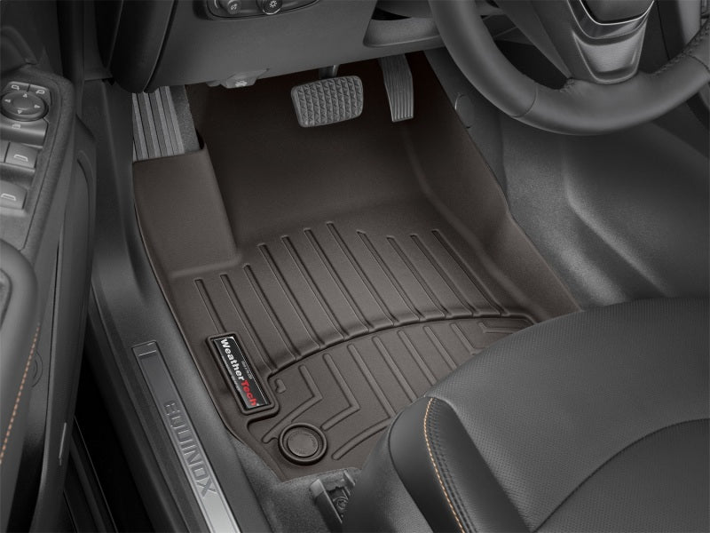 WeatherTech 2019+ Caddilac XT4 Front FloorLiners - Cocoa