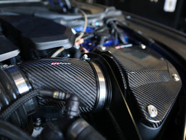 Sistema de admisión de aire frío de fibra de carbono aFe Black Series Stage-2 con medios Pro DRY S - BMW M5 (F90) 18-19