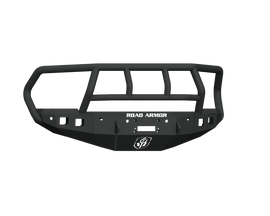 Road Armor 16-18 Ram 2500 Stealth parachoques delantero con protector Titan II/6 orificios para sensores - Tex Blk