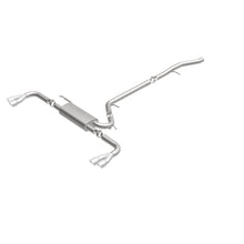 Cargar imagen en el visor de la galería, MagnaFlow 15-17 GMC Terrain V6 3.6L 409SS Cat-Back Exhaust Quad Split Rear with 3in Polished Tips