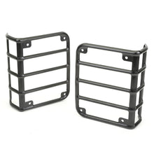 Cargar imagen en el visor de la galería, Rugged Ridge 07-18 Jeep Wrangler Textured Black Tail Light Euro Guards