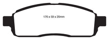 Cargar imagen en el visor de la galería, EBC 09 Ford F150 4.6 (2WD) 6 Lug Yellowstuff Front Brake Pads
