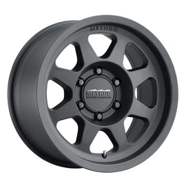 Method MR701 18x9 +18mm Offset 6x5.5 106.25mm CB Rueda negra mate