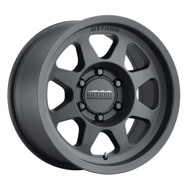 Method MR701 17x7.5 +50mm Offset 6x130 84.1mm CB Rueda negra mate