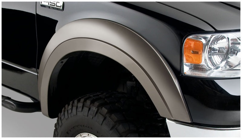 Bushwacker 04-08 Ford F-150 Styleside Extend-A-Fender estilo bengalas 4 piezas 66.0/78.0/96.0 pulgadas cama - negro