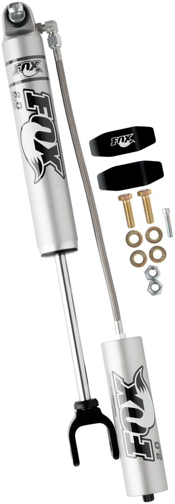 Fox 11+ Chevy HD 2.0 Serie de rendimiento 7.9 pulgadas. Resolución remota de cuerpo liso. Amortiguador delantero / 4-6 pulg. Elevar