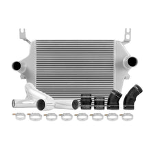 Cargar imagen en el visor de la galería, Mishimoto 03-07 Ford 6.0L Powerstroke Intercooler Kit con tubos (Plata)