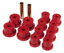 Cargar imagen en el visor de la galería, Prothane 62-67 Chevy Nova Mono Leaf Spring Bushings - Red