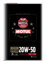 Cargar imagen en el visor de la galería, Motul 20W50 Classic Performance Oil - 4x5L