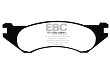 Cargar imagen en el visor de la galería, EBC 98-02 Dodge Ram Van B1500 Pastillas de freno delanteras Greenstuff