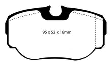 Cargar imagen en el visor de la galería, EBC 99-03 Land Rover Discovery (Series 2) 4.0 Ultimax2 Rear Brake Pads