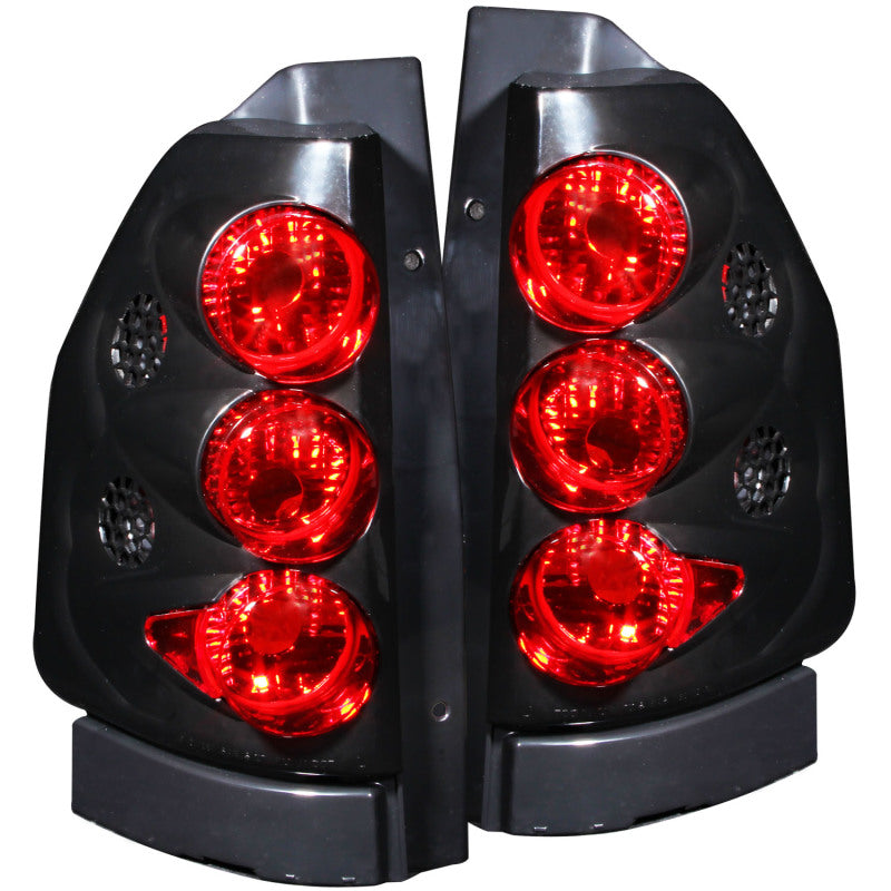 Luces traseras ANZO 2002-2008 Gmc Envoy negras