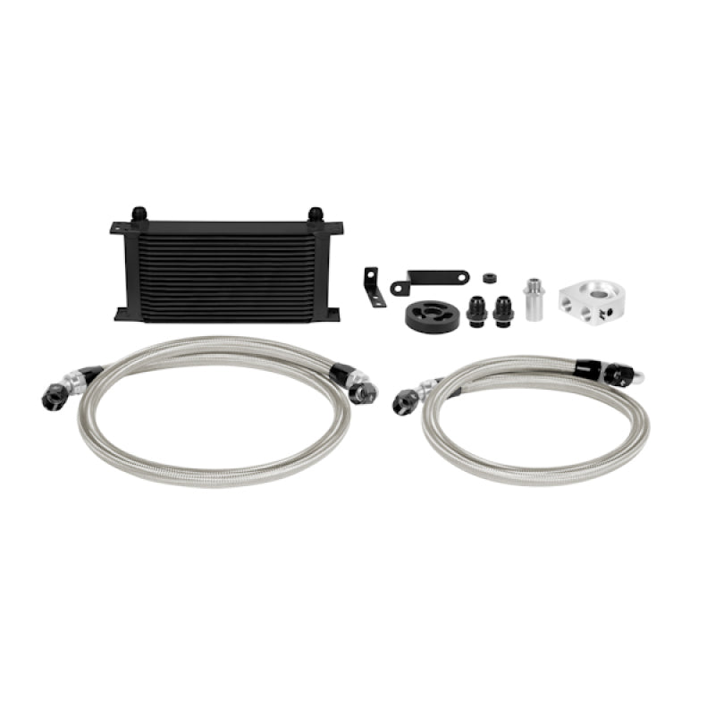 Mishimoto 08-14 Subaru WRX Kit de enfriador de aceite - Negro