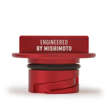 Cargar imagen en el visor de la galería, Mishimoto 05-16 Ford Mustang Hoonigan Tapa de llenado de aceite - Rojo