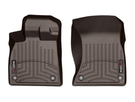 WeatherTech 2018+ Audi Q5 Front FloorLiners - Cocoa